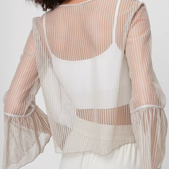 Aritzia Humbert Sheer Blouse (XXS) - Picture 2 of 4